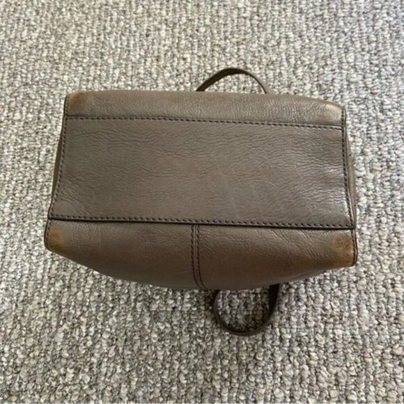 Fossil gray/green Tessa satchel - Picture 8 of 11